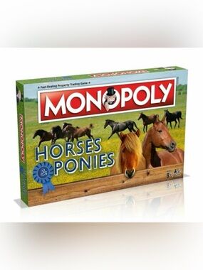 Monopoly Horses and Ponies Edition Board Game Complete